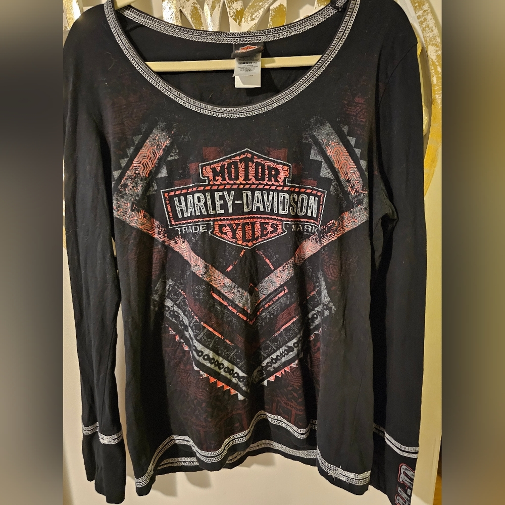 Harley Davidson Shirt Women's Size XL